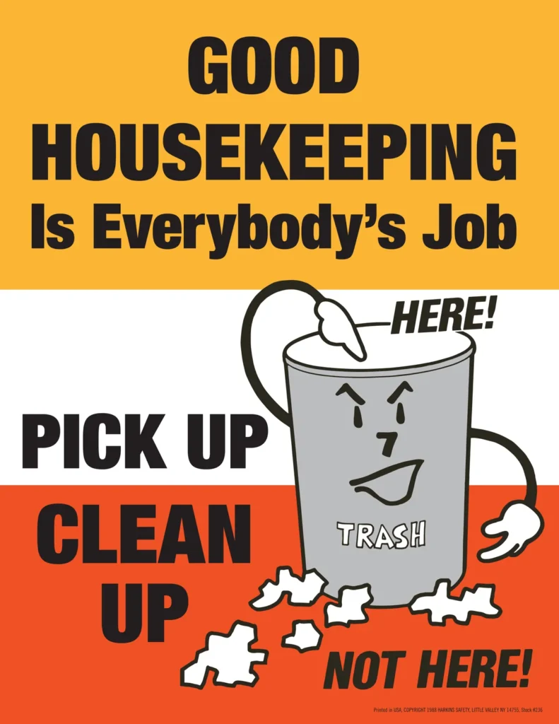 Good Housekeeping is Everybody’s Job poster
