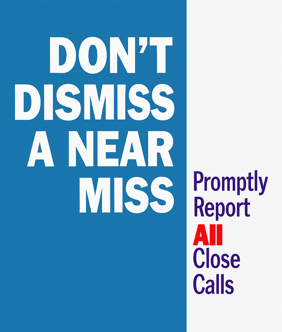 Don't Dismiss a Near Miss | 2123